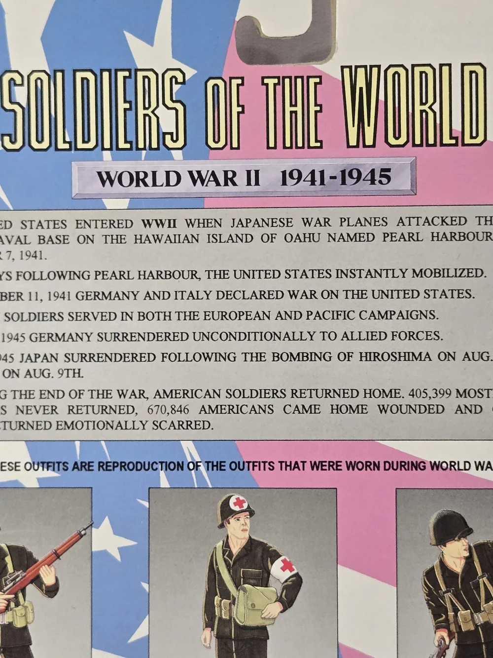Vintage Soldiers of the World WWII Medical Corpsman 12